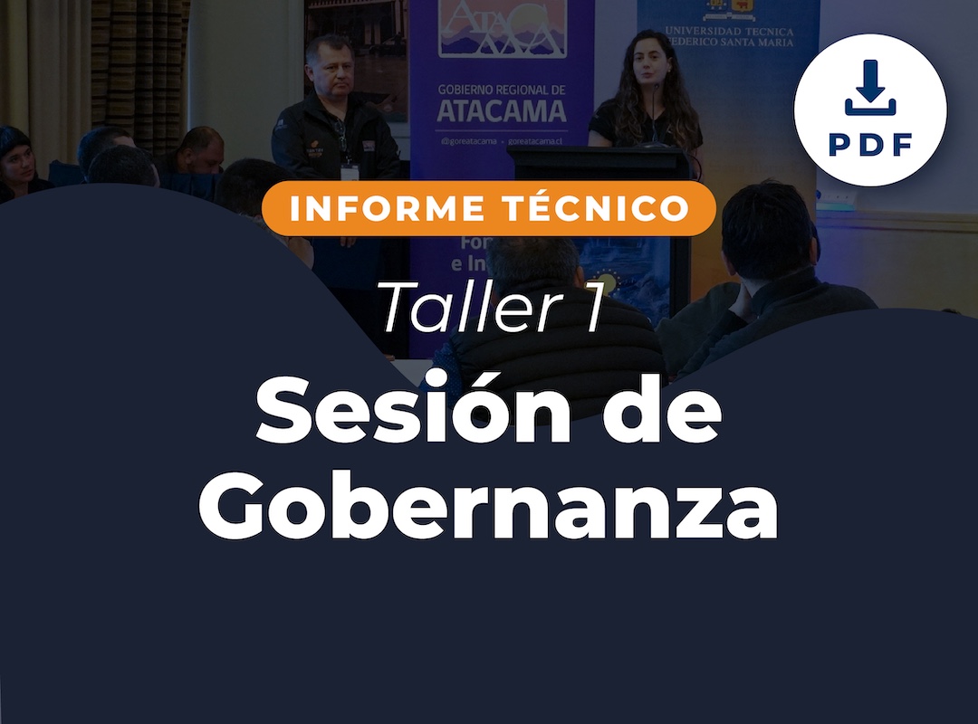 Informe Técnico Taller 1 Sesión de Gobernanza